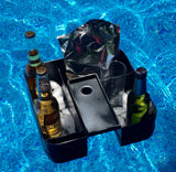 Solitray floating tray drink carrier no spill tray